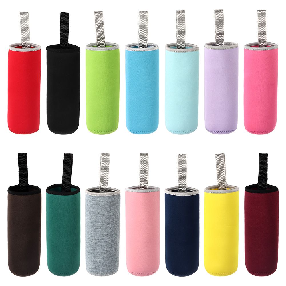 Outdoor Sport Glass Water Bottle - Outdoor Sport Pouch Portable Glass Bottle