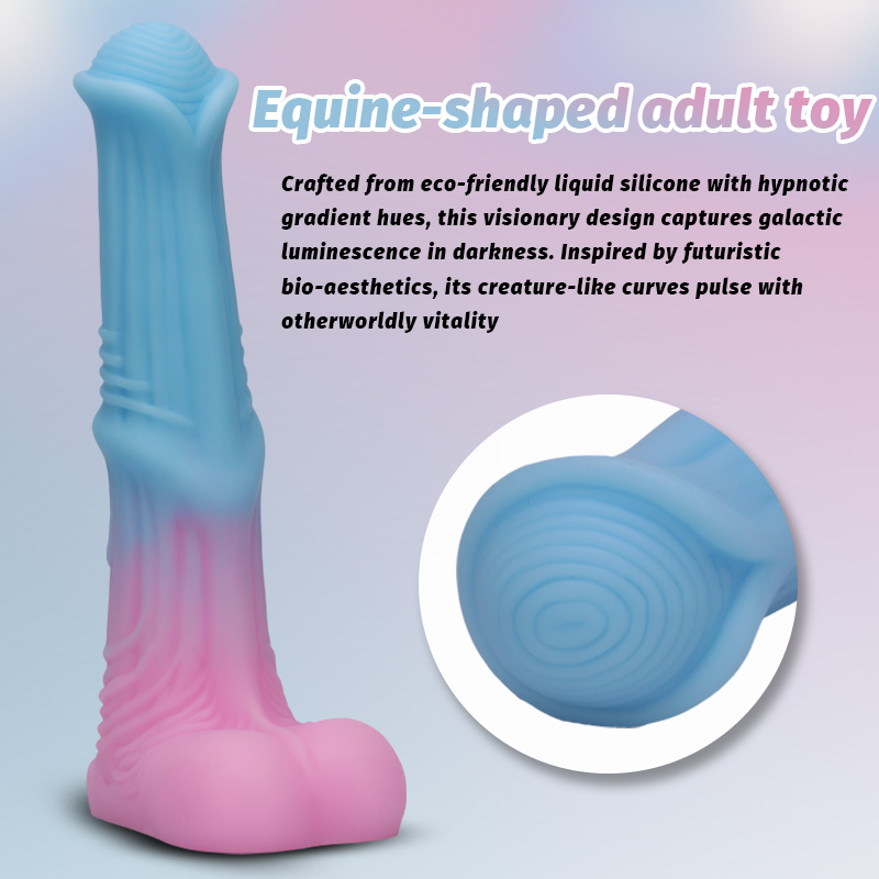 Anal Plug Blue Pink Horse Cock - đánh giá và giá Lunge Line Horse