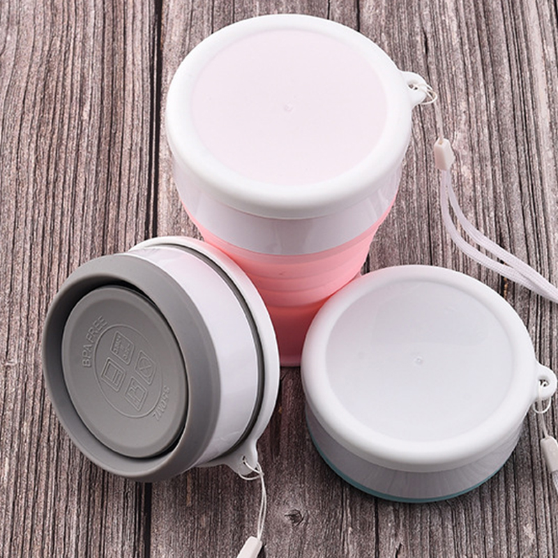 200Ml Silicon Gấp Gọn Kính Cắm - đánh giá và giá Outdoor Sport Glass Water Bottle