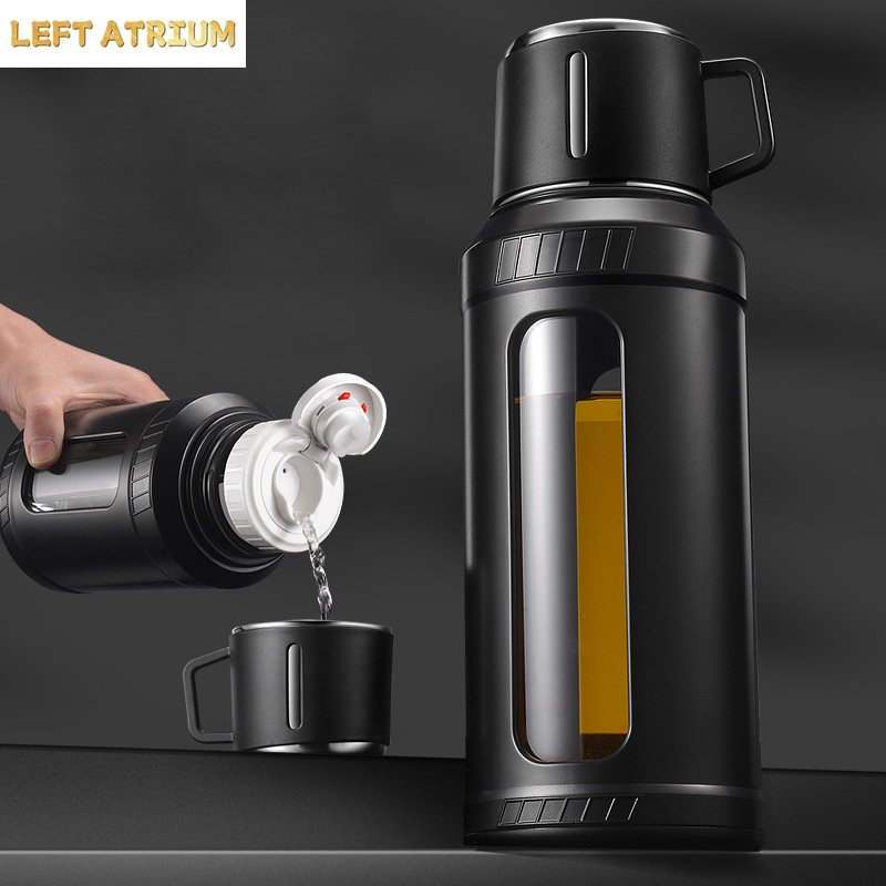 Large Capacity 2L Glass Water  - đánh giá và giá Outdoor Sport Glass Water Bottle